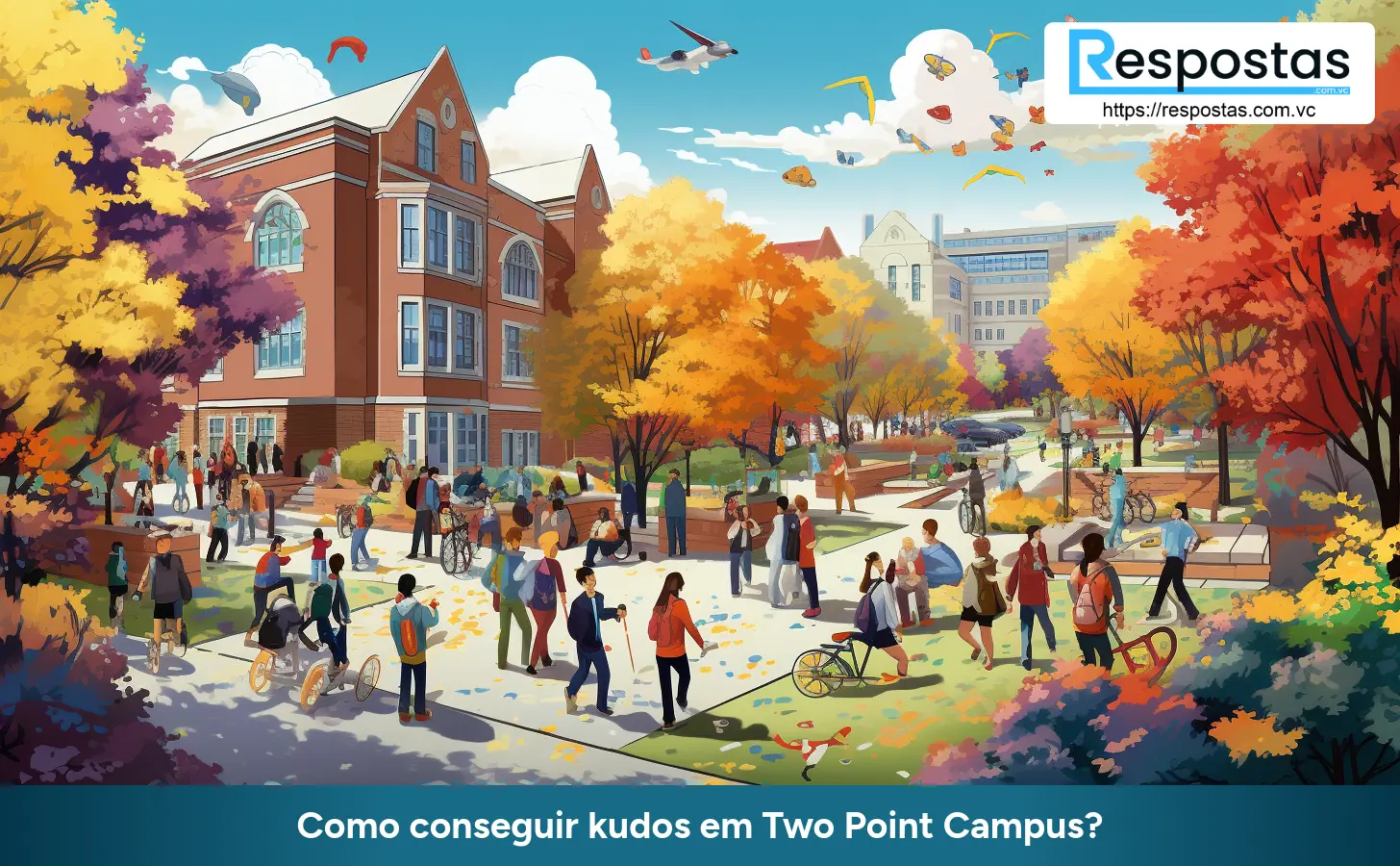 Como conseguir kudos em Two Point Campus?
