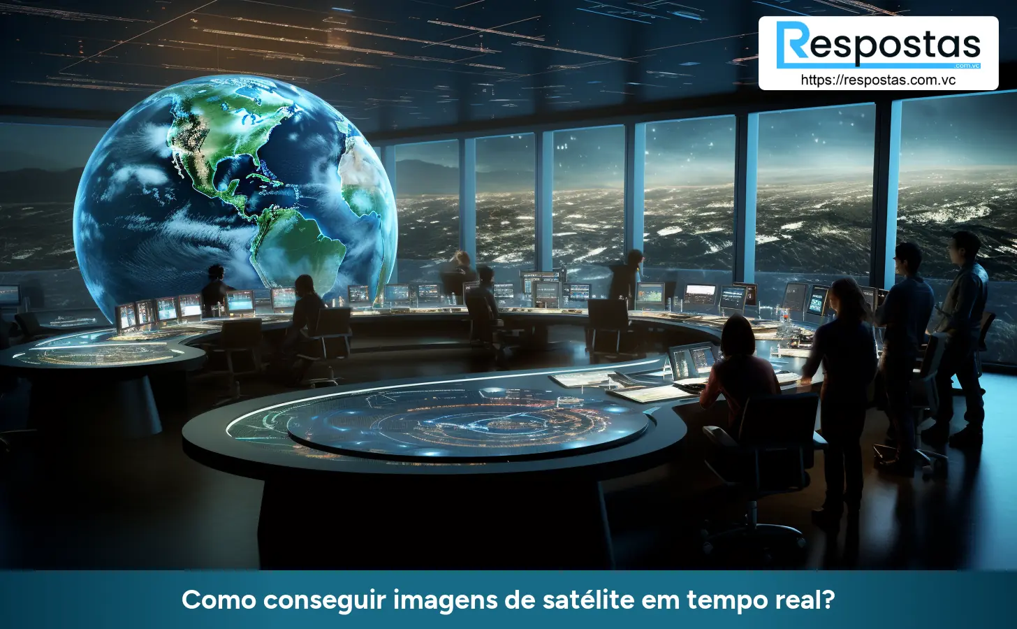 Como conseguir imagens de satélite em tempo real?