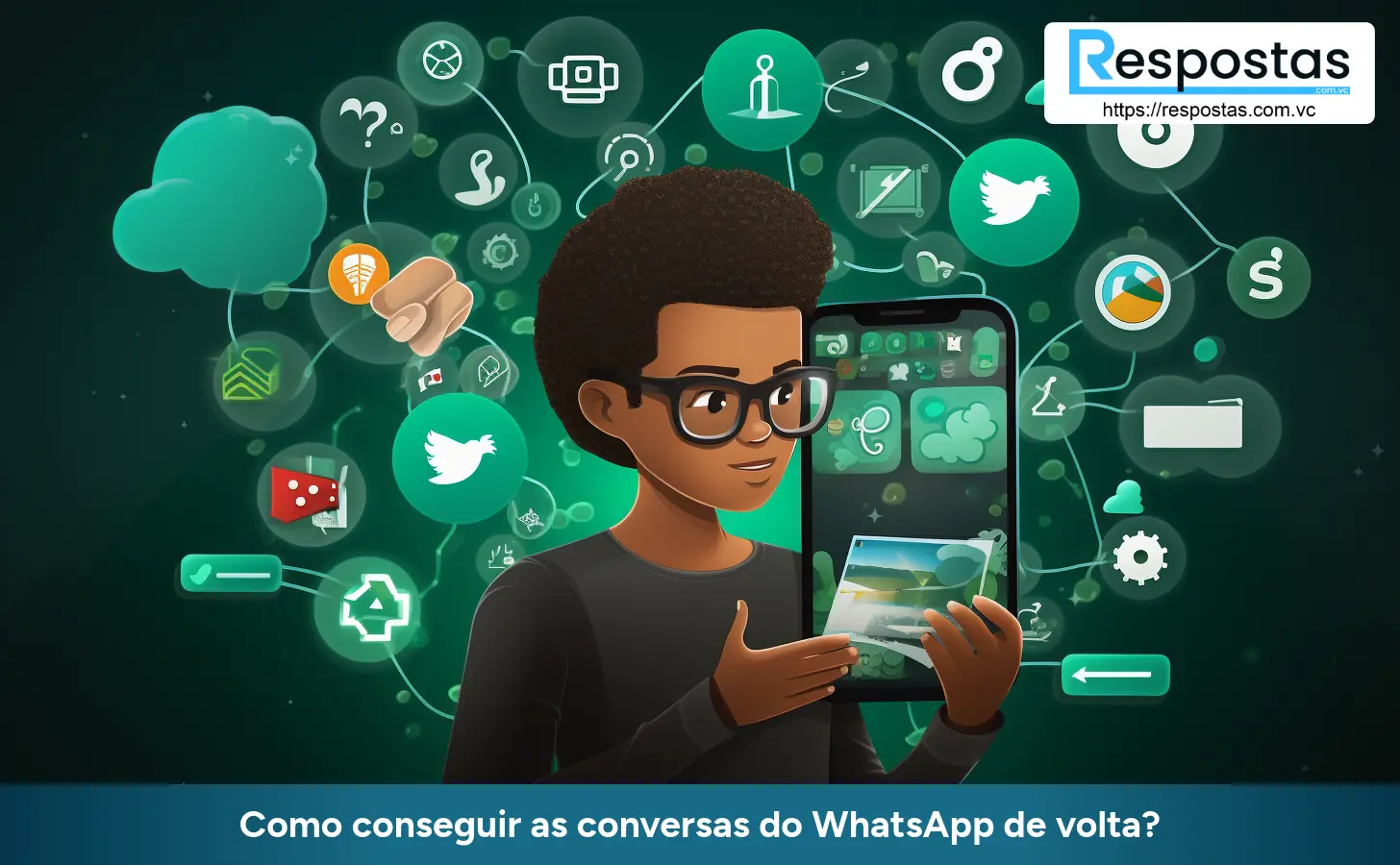 Como conseguir as conversas do WhatsApp de volta?