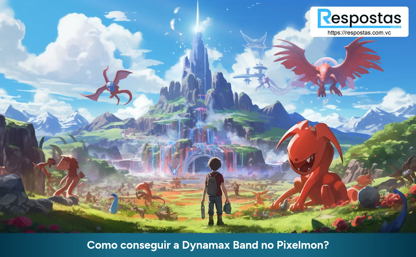 Como conseguir a Dynamax Band no Pixelmon?