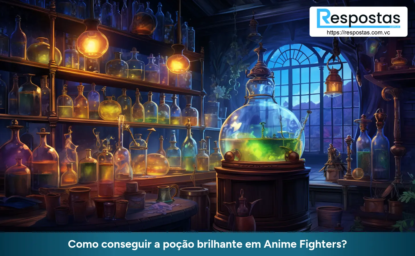 Como conseguir a poção brilhante em Anime Fighters?