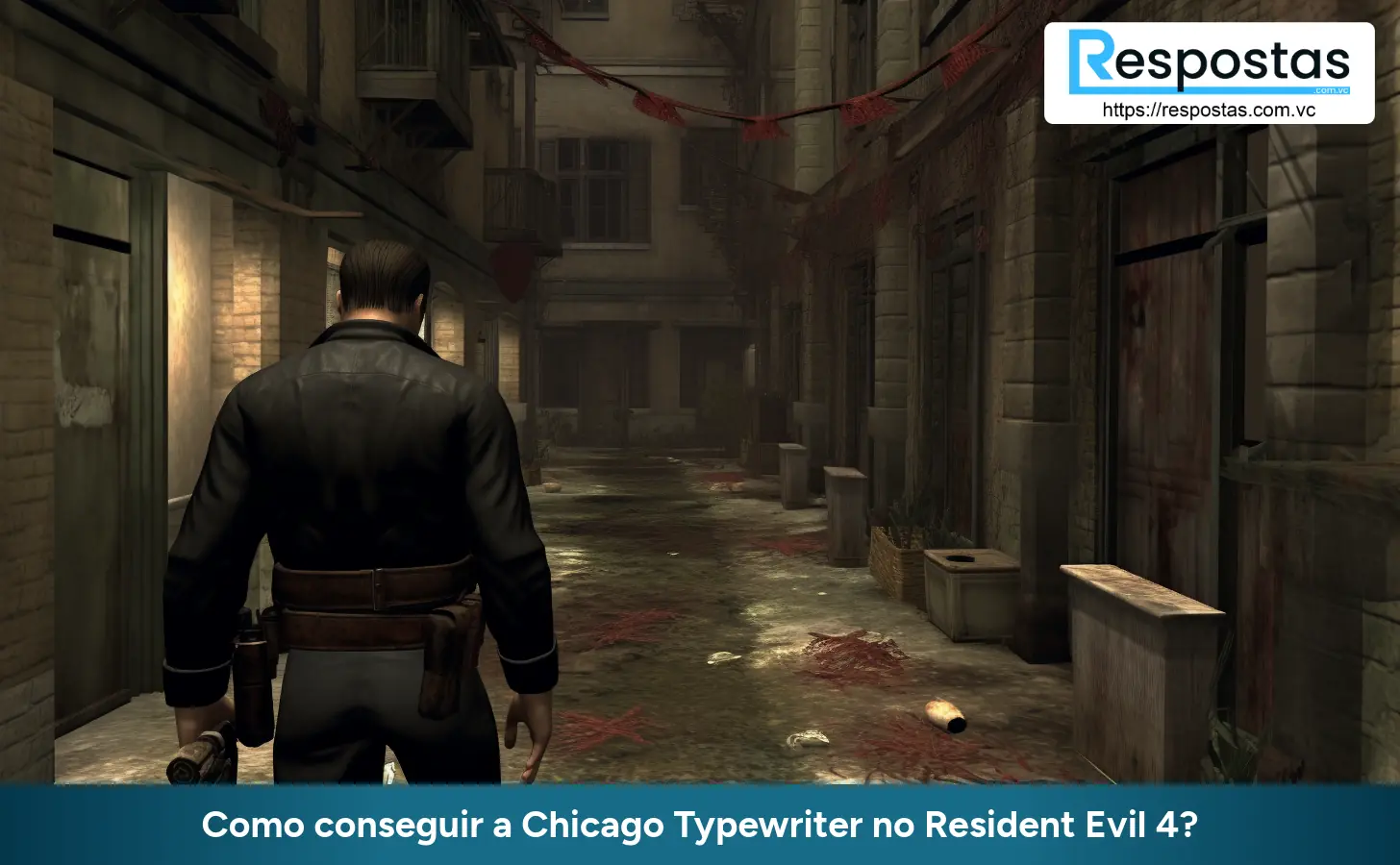 Como conseguir a Chicago Typewriter no Resident Evil 4?