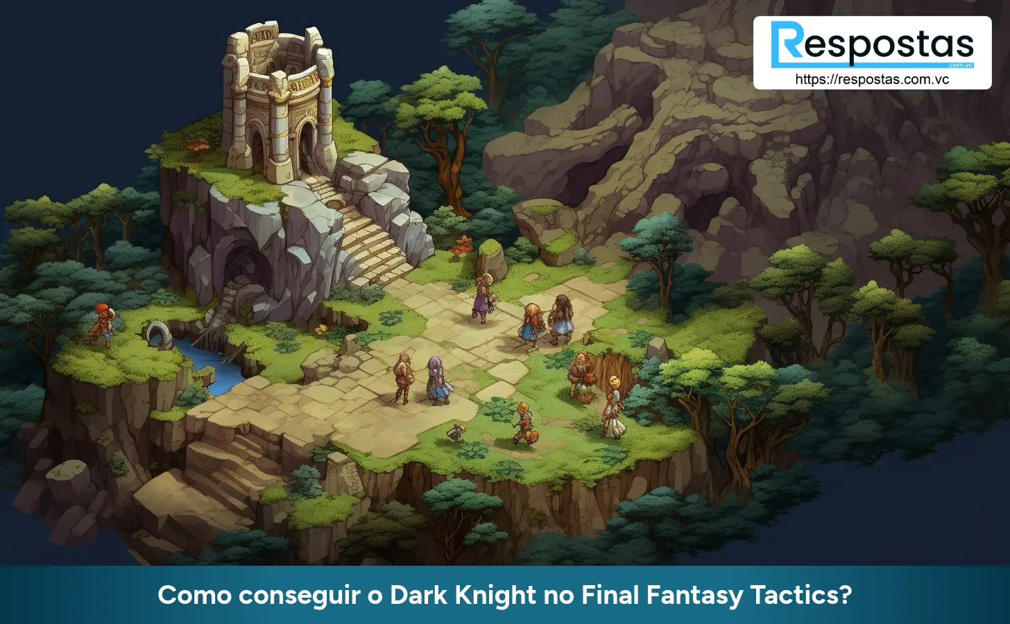 Como conseguir o Dark Knight no Final Fantasy Tactics?