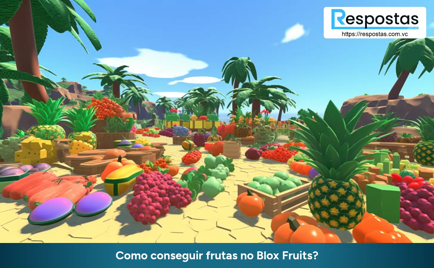 Como conseguir frutas no Blox Fruits?