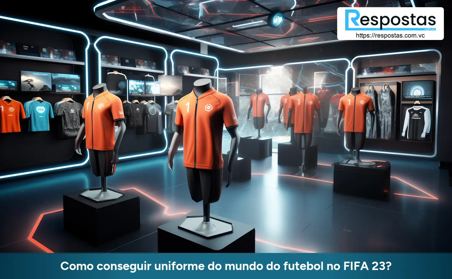 Como conseguir uniforme do mundo do futebol no FIFA 23?