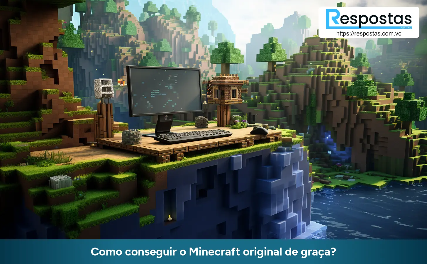 Como conseguir o Minecraft original de graça?