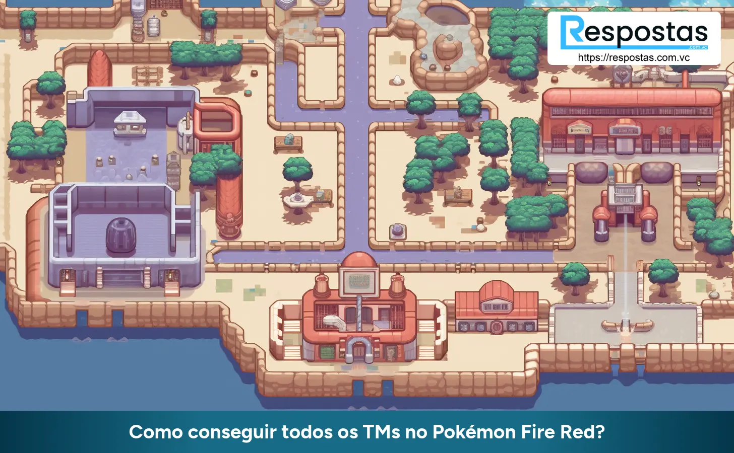 Como conseguir todos os TMs no Pokémon Fire Red?