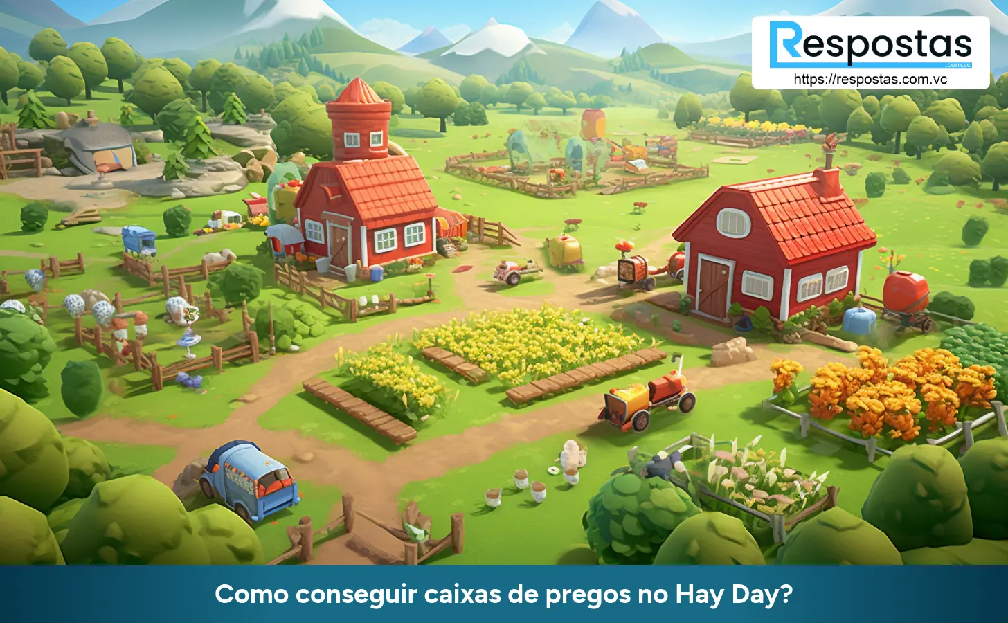 Como conseguir caixas de pregos no Hay Day?